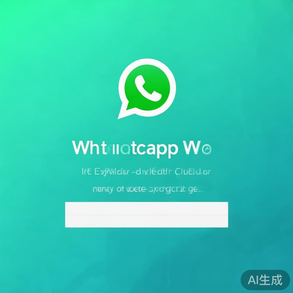 whatsapp网页版纯净入口，WhatsApp网页版纯净入口