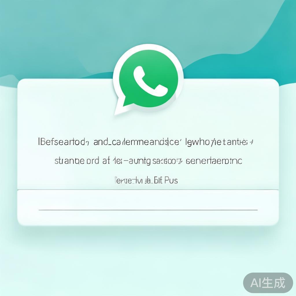 whatsapp网页版纯净入口，WhatsApp网页版纯净入口