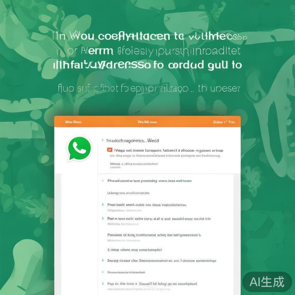 WhatsApp网页版官网，全面指南，轻松使用聊天服务