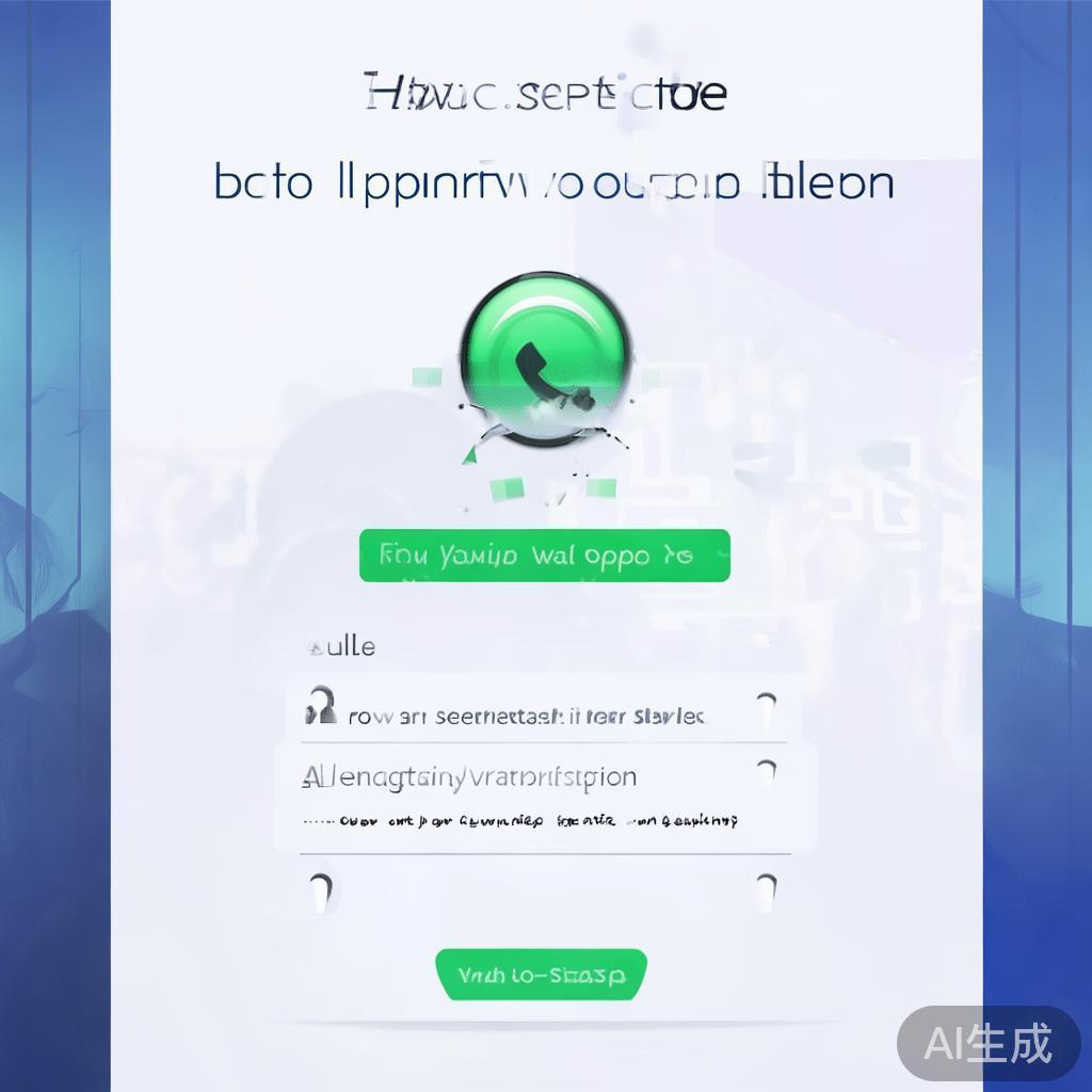 WhatsApp网页版官方入口，安全登录指南与使用说明