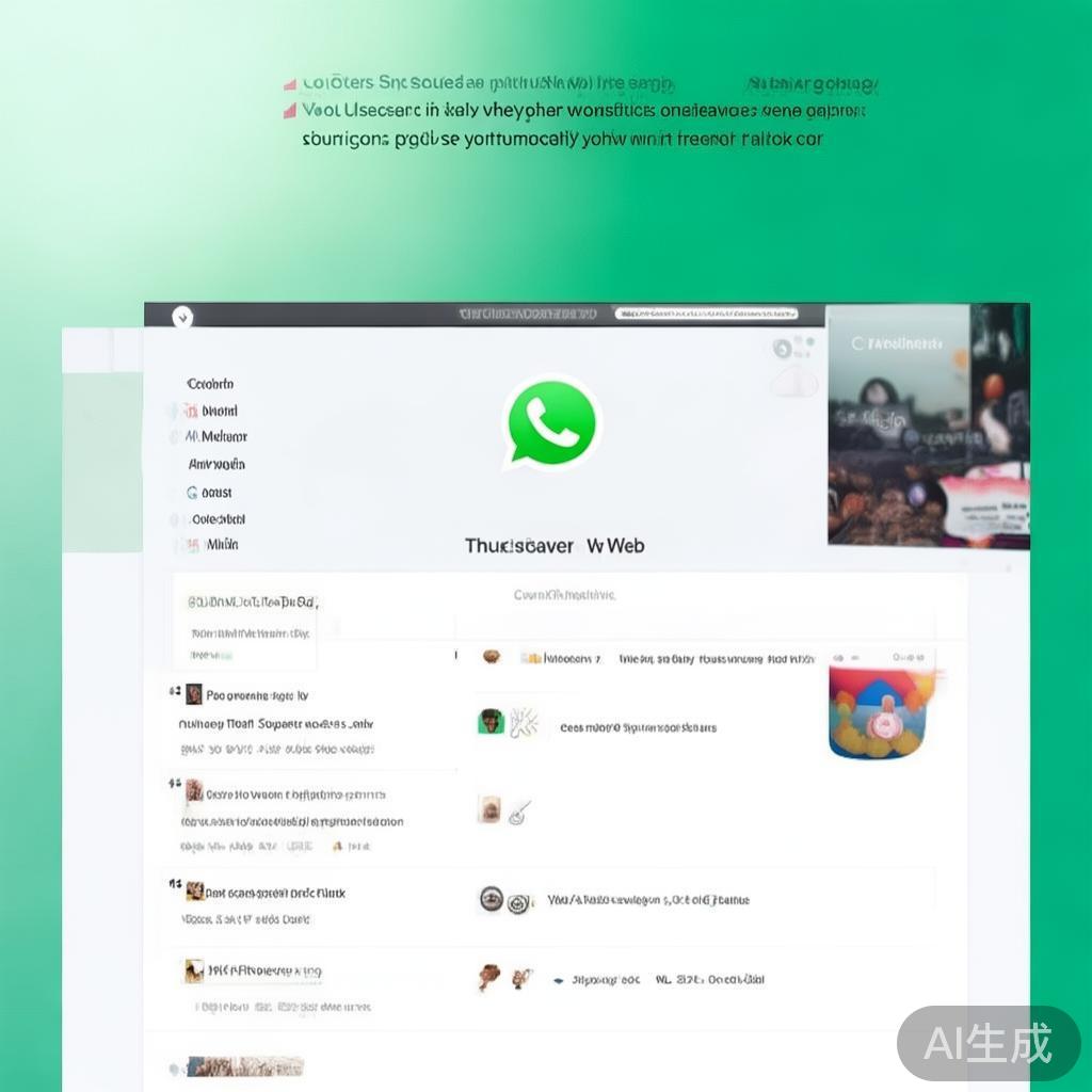 WhatsApp网页版官方网站,安全、便捷的跨设备沟通新选择 WhatsApp网页版官方网站,安全、便捷的跨设备沟通新选择