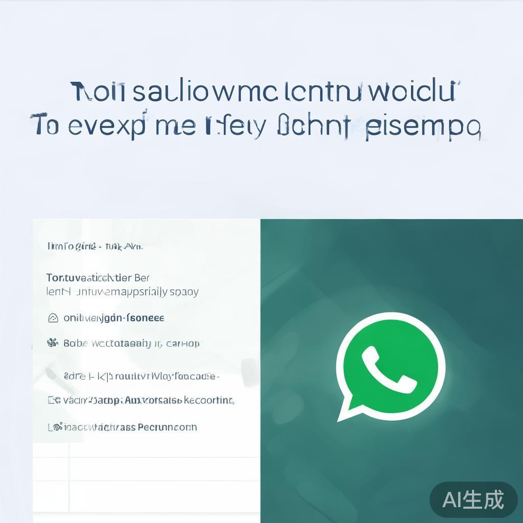 WhatsApp网页版官网，便捷沟通的官方入口与安全指南