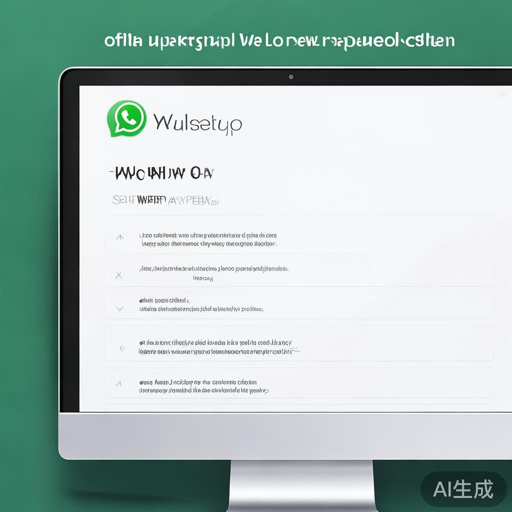 WhatsApp网页版官网官方网站入口及使用指南
