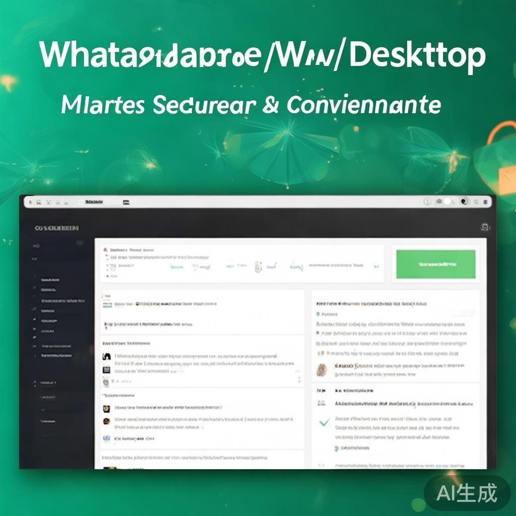 WhatsApp网页版电脑版最新版,全新升级,更安全更便捷! WhatsApp网页版电脑版最新版,全新升级,更安全更便捷!