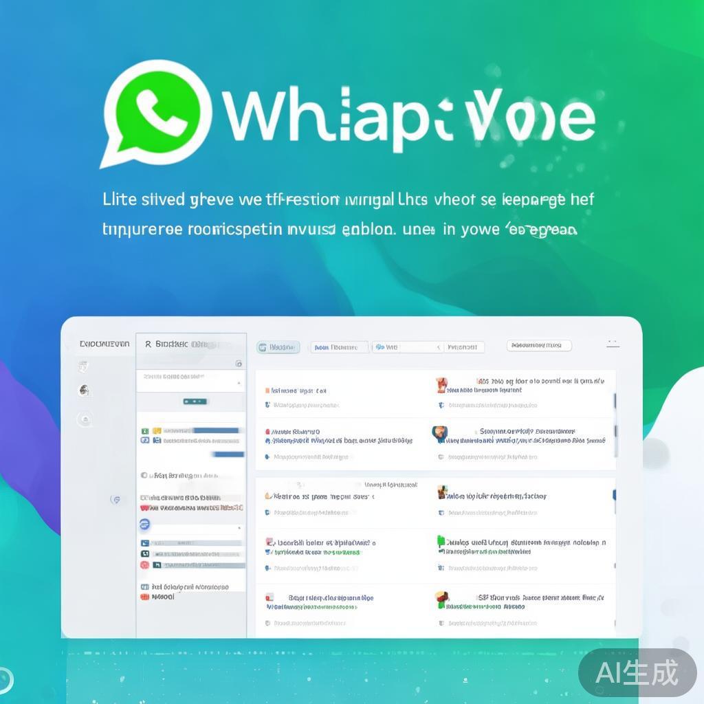 WhatsApp网页版最新版来了！功能升级，安全升级，体验升级