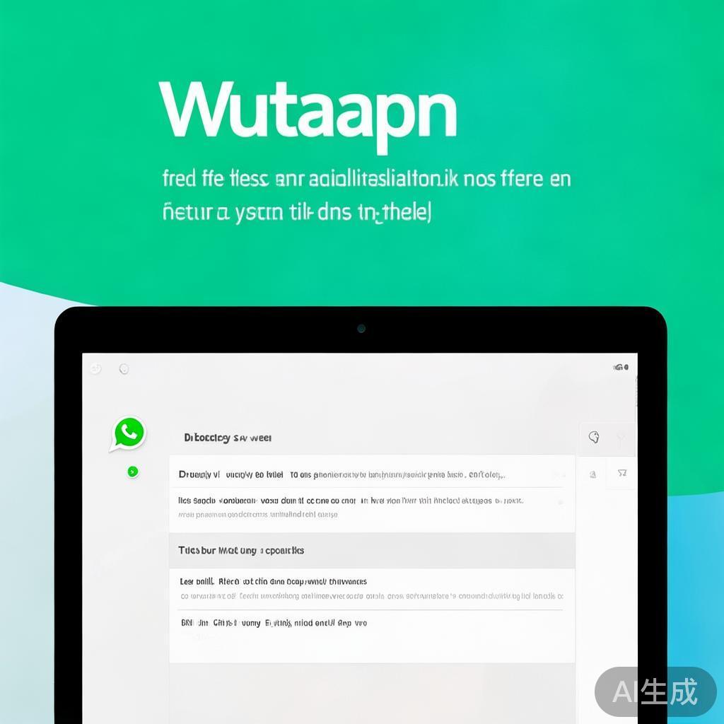 WhatsApp网页版电脑免费版,无需安装,随时随地畅聊新体验! WhatsApp网页版电脑免费版,无需安装,随时随地畅聊新体验!