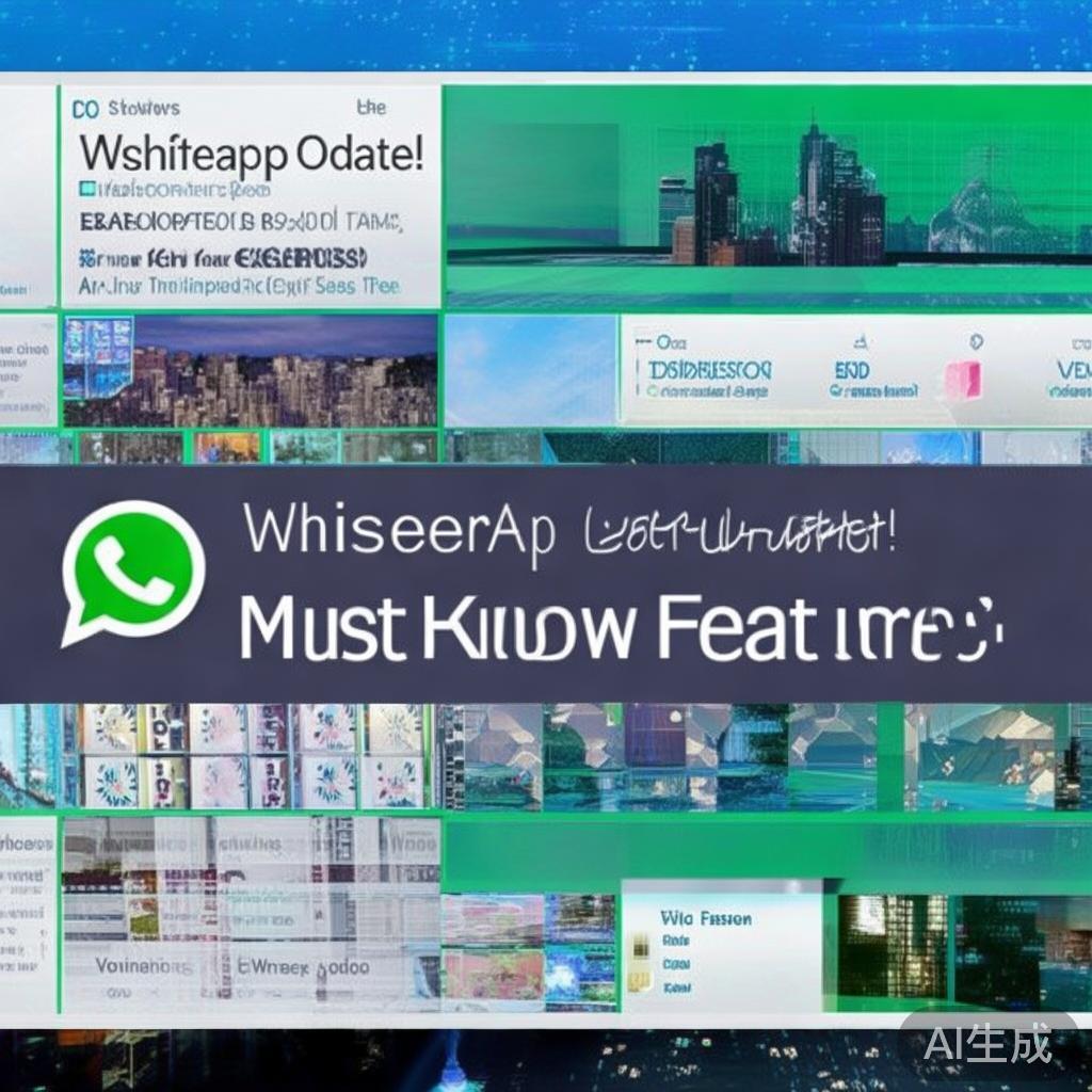 WhatsApp最新版重磅更新!这些新功能你一定要知道! WhatsApp最新版重磅更新!这些新功能你一定要知道!