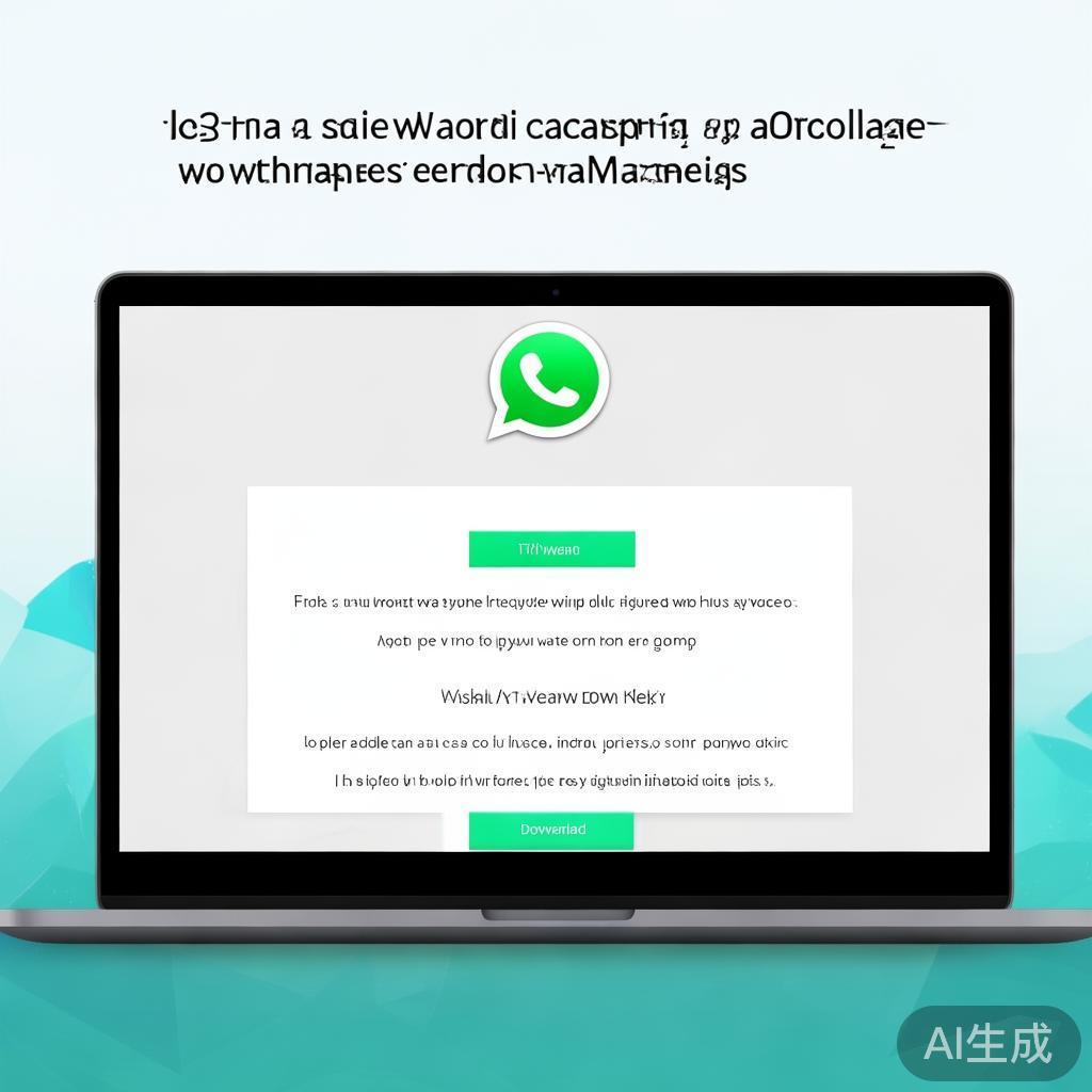 WhatsApp网页版官网下载指南,轻松在电脑上使用WhatsApp! WhatsApp网页版官网下载指南,轻松在电脑上使用WhatsApp!